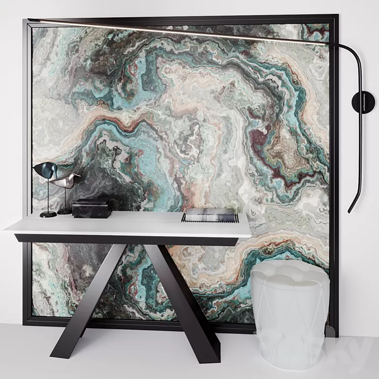 Cattelan italia Fisherman Convivium Pinko pouf 3D Model Cattelan italia Fisherman Convivium Pinko pouf 3D Model