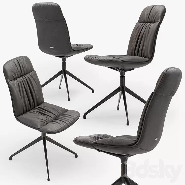 Cattelan Italia Kelly chair 3D Model Cattelan Italia Kelly chair 3D Model