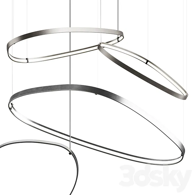 Cattelan Italia MAGELLANO | Hanging lamp 3D Model