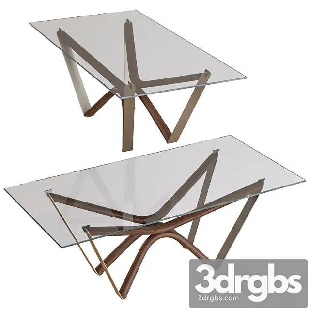 Cattelan italia marathon dining table 2 3D Model Download Cattelan italia marathon dining table 2 3D Model Download