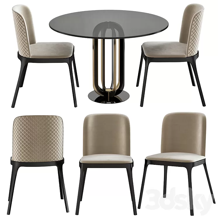 Cattelan Italia Milano 2018 Soho Keramik 3D Model Cattelan Italia Milano 2018 Soho Keramik 3D Model