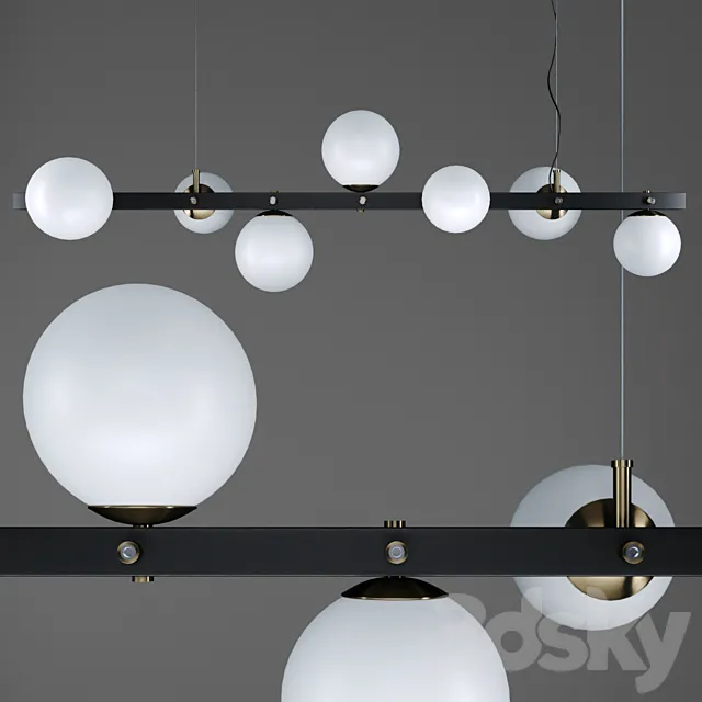 Cattelan italia Planeta ceiling light 3DModel