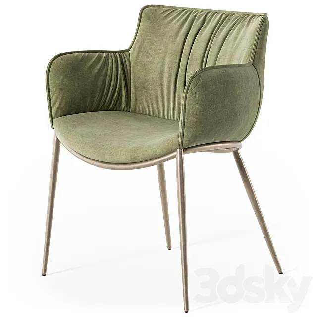 Cattelan Italia Rhonda chair 3D Model Cattelan Italia Rhonda chair 3D Model