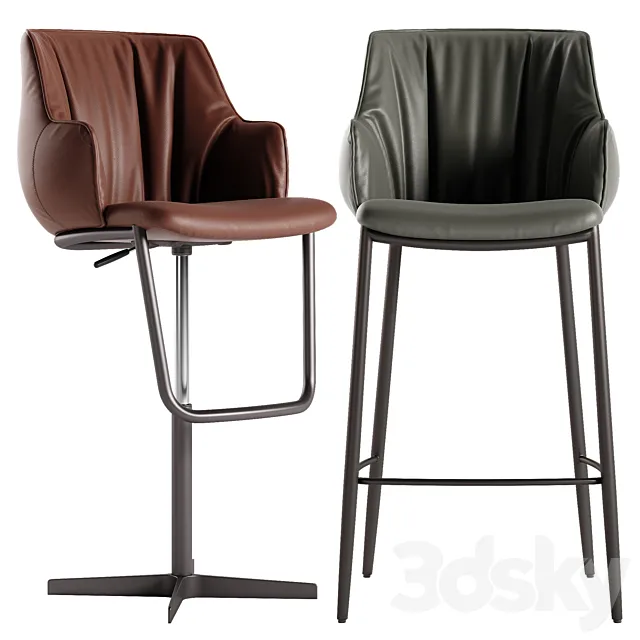 Cattelan Italia Rihanna barstool 3DModel Cattelan Italia Rihanna barstool 3DModel