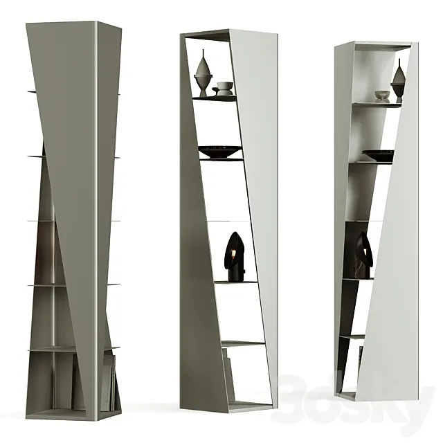 Cattelan Italia Rocket Bookcase 3DModel