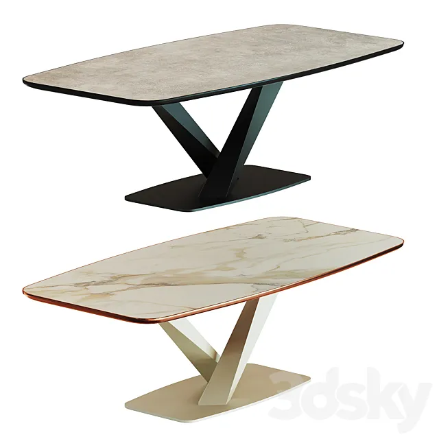 CATTELAN ITALIA STRATOS KERAMIK 3D Model CATTELAN ITALIA STRATOS KERAMIK 3D Model