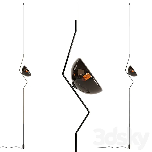Cattelan Italia Tramonto Ceiling Lamp 3DModel