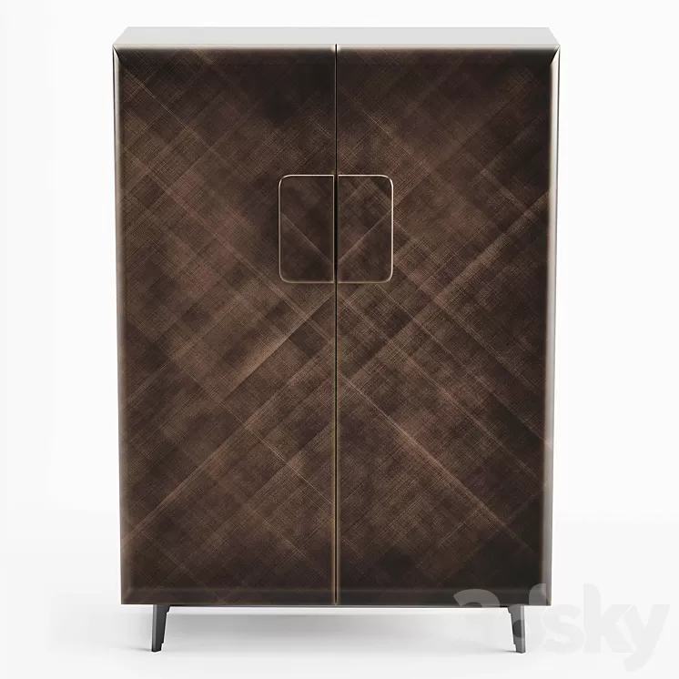 Cattelan Italia Tudor Sideboard 3D Model Cattelan Italia Tudor Sideboard 3D Model