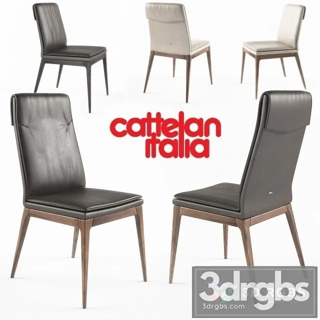 Cattelan Sofia Chair 3D Model Download