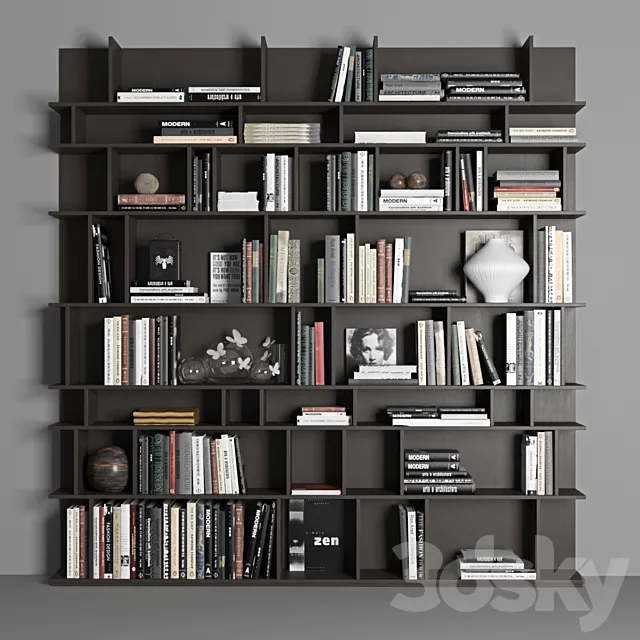 Cattelan wally bookcase 3DModel