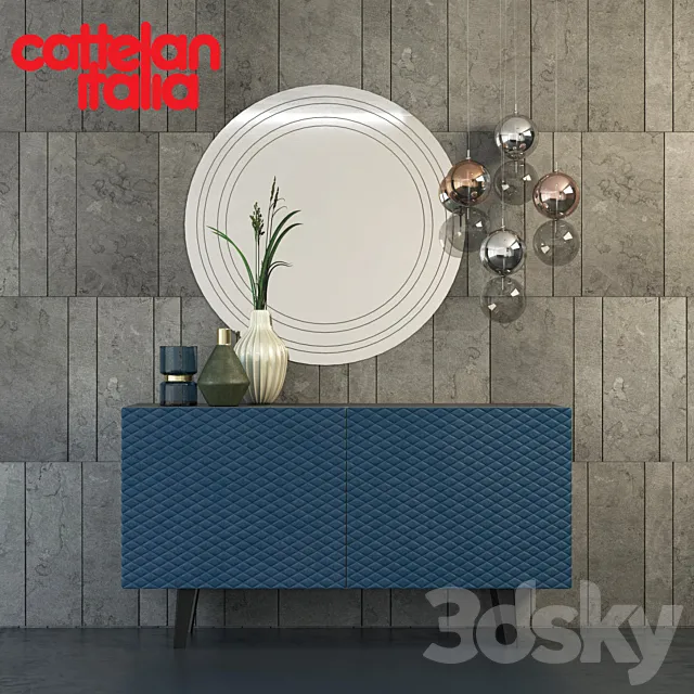 Cattelanitalia set 3D Model