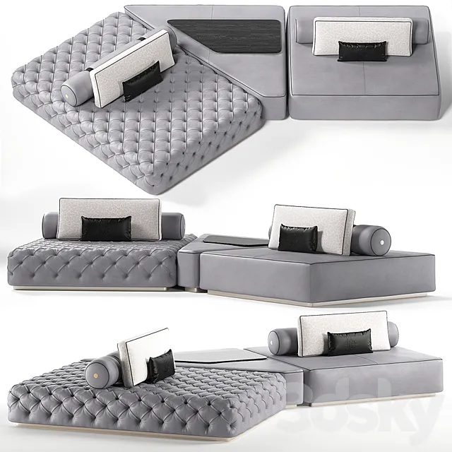 cavalli DARLINGTON2 sofa 3D Model