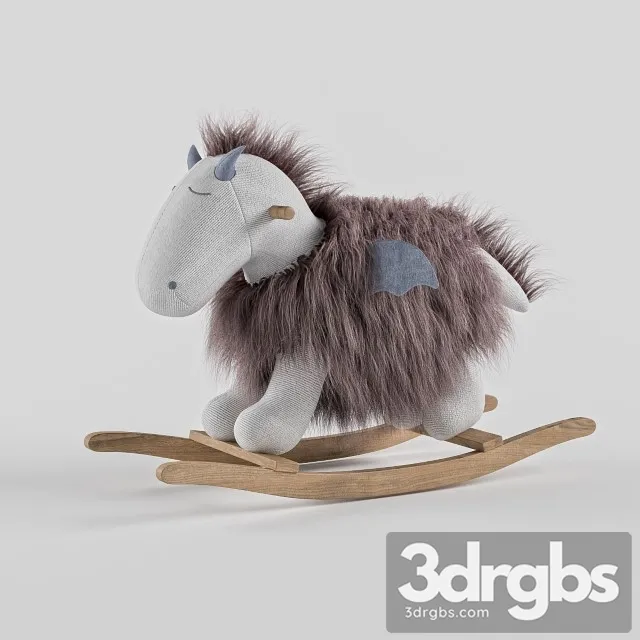 Cavalo Seesaw 3D Model Download