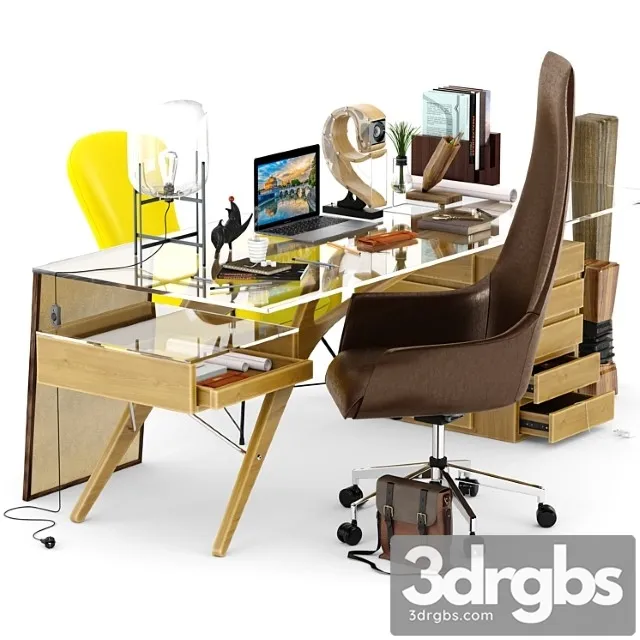 Cavour writing desk by carlo mollino 2 3D Model Download Cavour writing desk by carlo mollino 2 3D Model Download