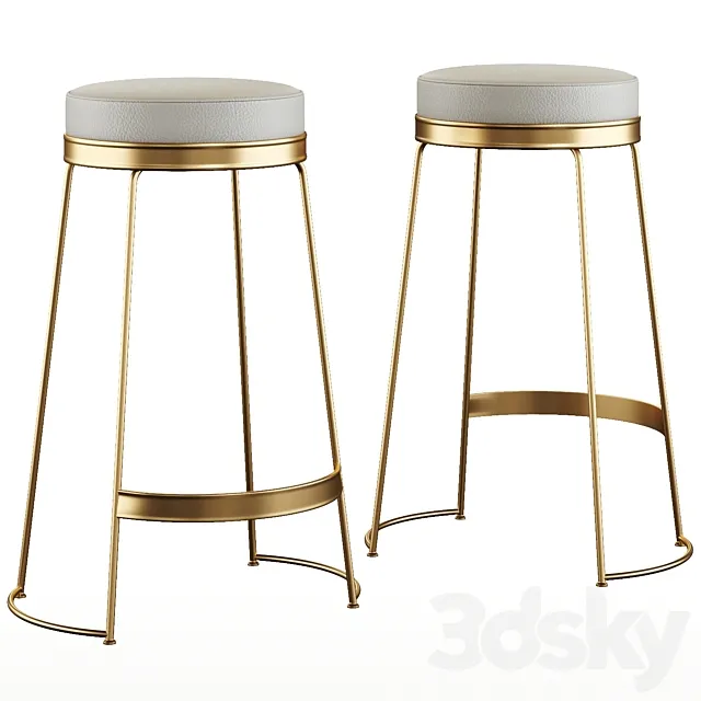 CAZA Ghe bar norm stool 3D Model