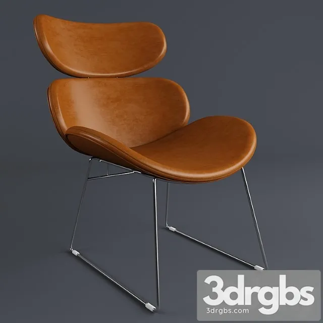 Cazar lounge chair 2 3D Model Download