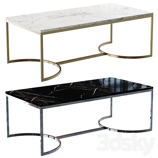 Cazarina Coffee Table WEST SIDE 3D Model Cazarina Coffee Table WEST SIDE 3D Model