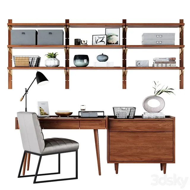 C&B Workplace 3D Model