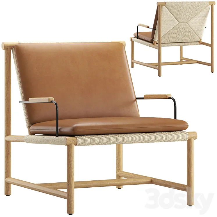 CB2 Anacapa Lounge Chair 3D Model Free Download CB2 Anacapa Lounge Chair 3D Model Free Download