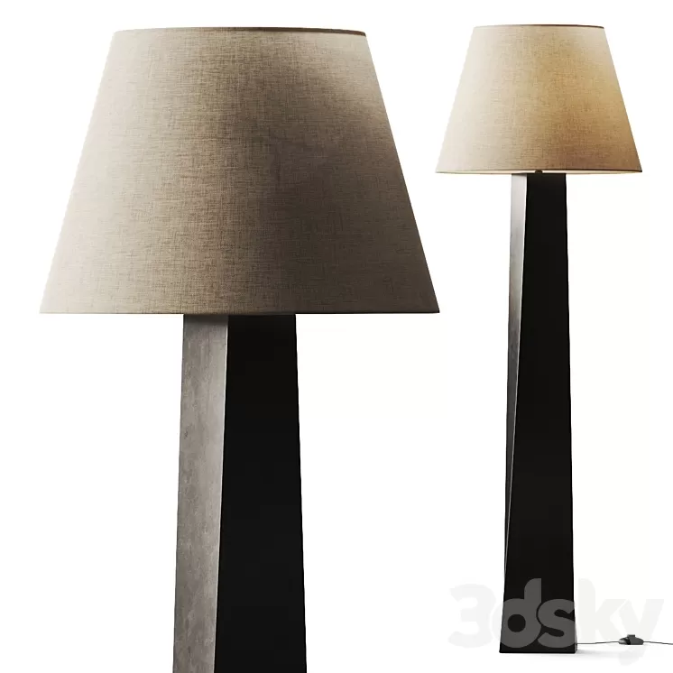 CB2 Beke Bronze Floor Lamp 3D Model Free Download CB2 Beke Bronze Floor Lamp 3D Model Free Download