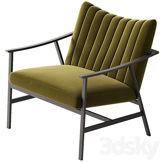 CB2 Blair chair 3D Model
