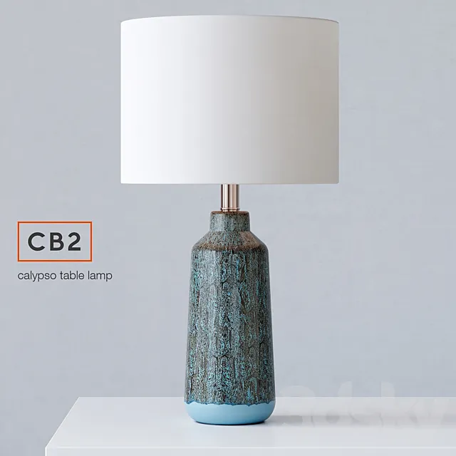 CB2 Calypso Table Lamp 3D Model CB2 Calypso Table Lamp 3D Model