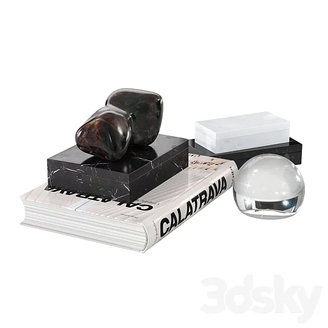 CB2 Decor Set 3DModel