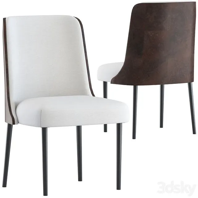 CB2 Doheny Chair 3D Model CB2 Doheny Chair 3D Model