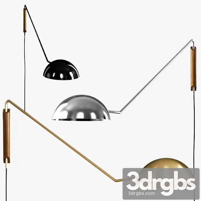 Cb2 mantis wall sconce 2 3D Model Download Cb2 mantis wall sconce 2 3D Model Download