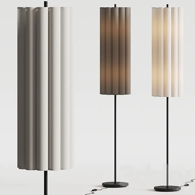CB2 Pettine Floor Lamp 3DModel CB2 Pettine Floor Lamp 3DModel