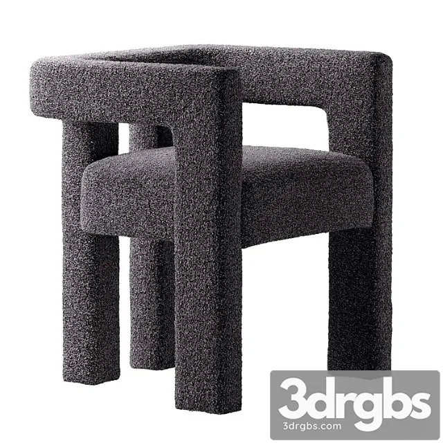 Cb2 stature black chair