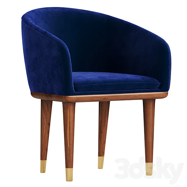 CB2 Viceroy Chair 3D Model