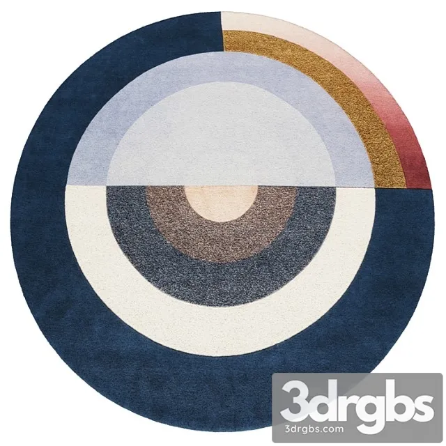 Cc-tapis Bliss round collections 3D Model Download Cc-tapis Bliss round collections 3D Model Download