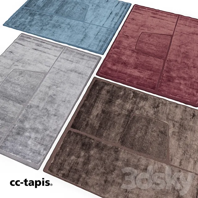 cc-tapis Cut Out Monocromo 3DModel