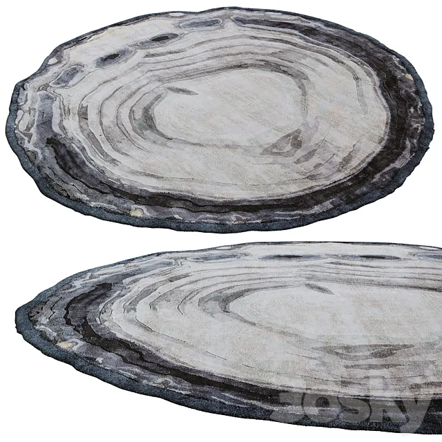 Cc-Tapis Parvata Round 3D Model Cc-Tapis Parvata Round 3D Model