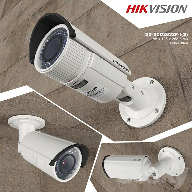 CCTV camera Hikvision DS-2SD2632F-I (S) 3D Model