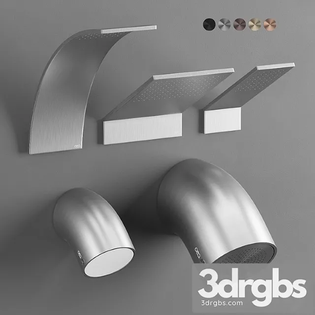 Cea Shower Heads 3D Model Download