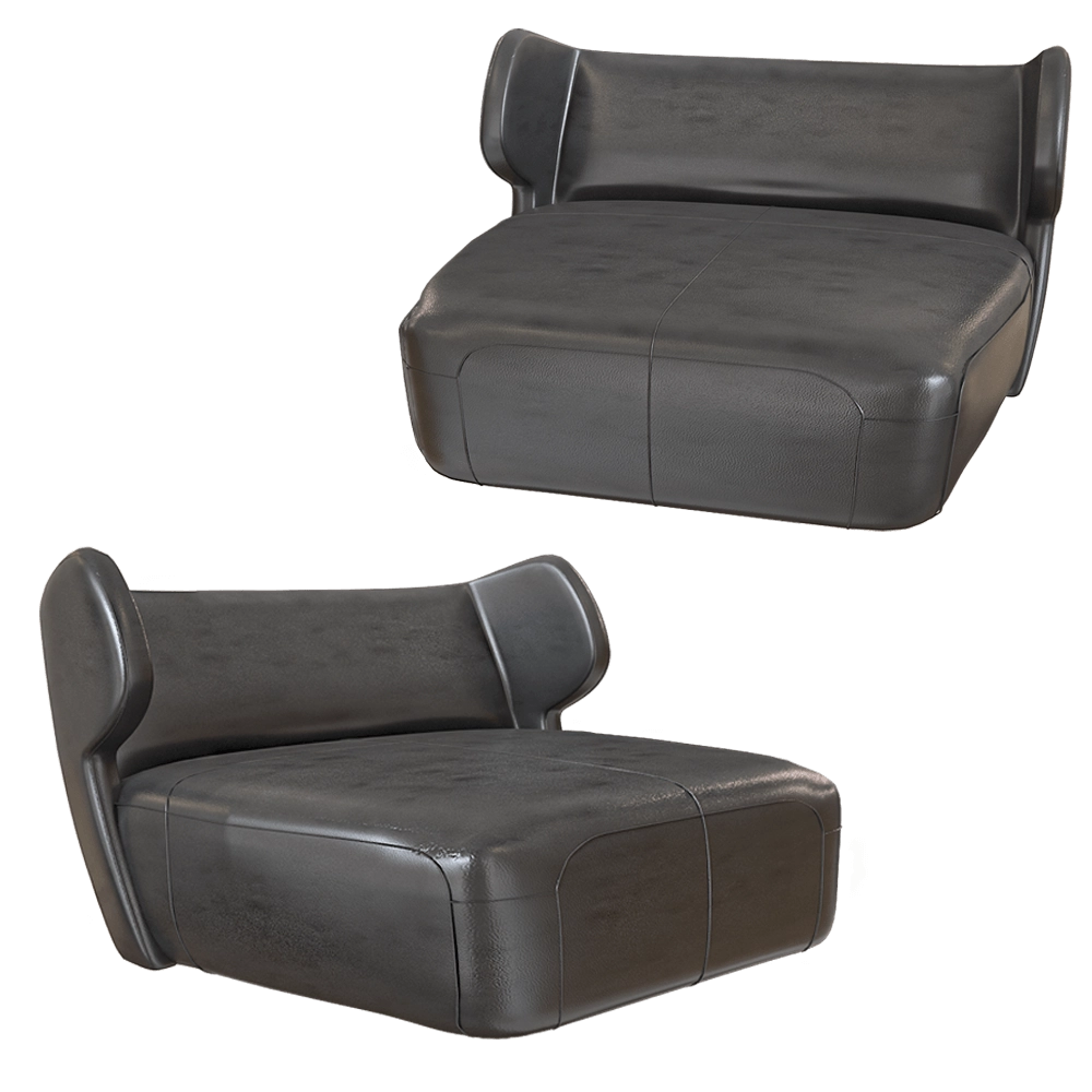 Ceccotti Collezioni  – Armchair DC 150 3D Model