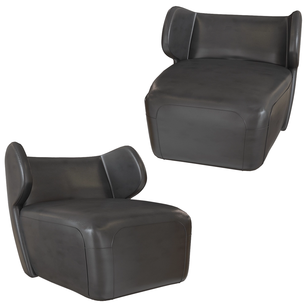 Ceccotti Collezioni  – Armchair DC 80 3D Model