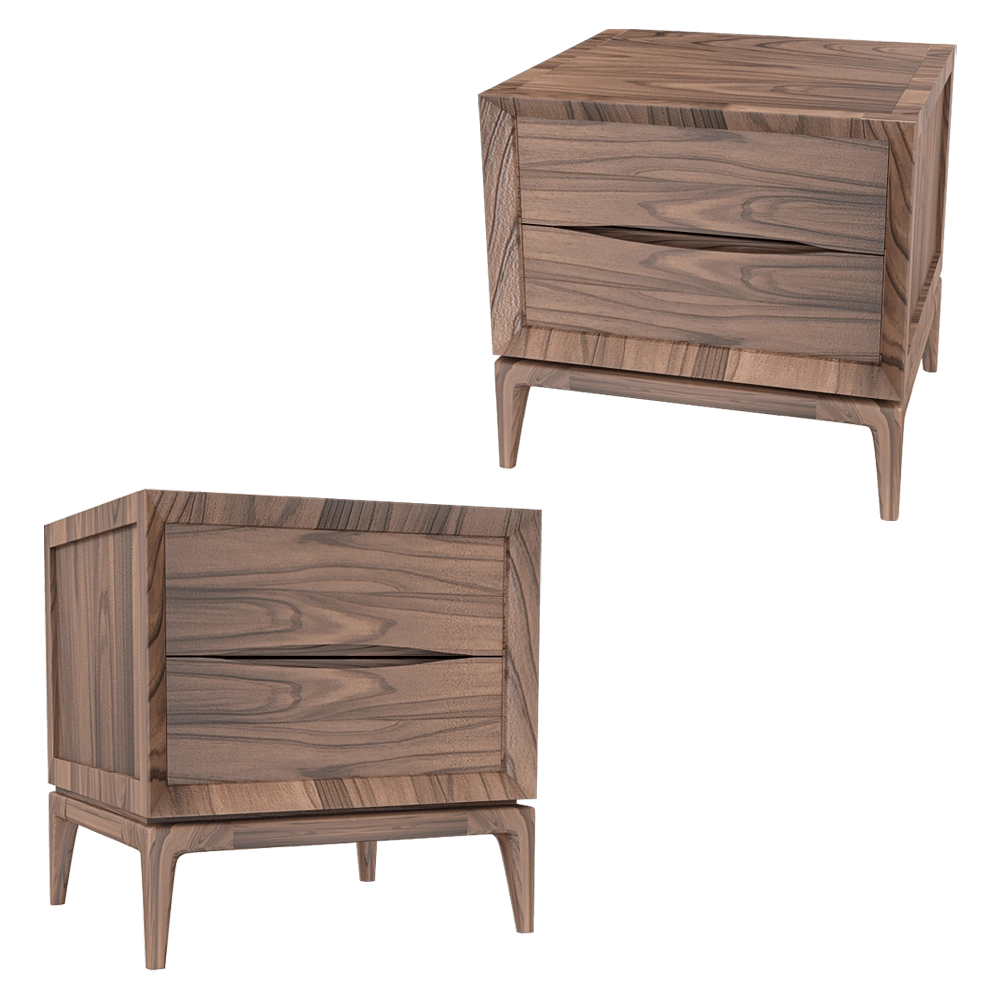 Ceccotti Collezioni – Bedside table 3D Model Ceccotti Collezioni – Bedside table 3D Model