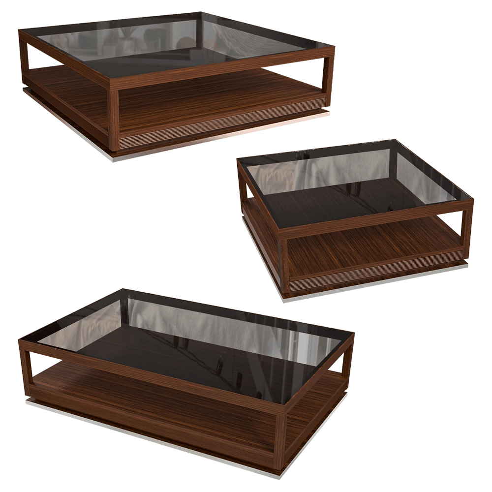 Ceccotti Collezioni  – Coffee table I.C.S. Tavolino 3D Model