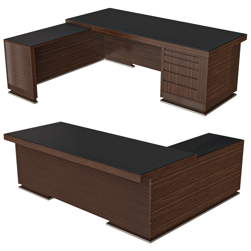 Ceccotti Collezioni  – Desk I.C.S. Scrivania large 3D Model