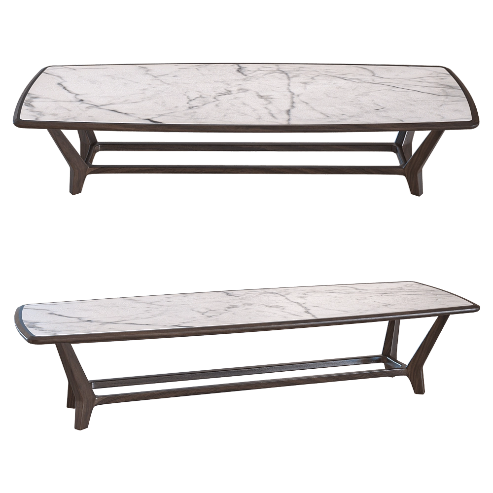 Ceccotti Collezioni  – Dining table Grand rectangular 3D Model