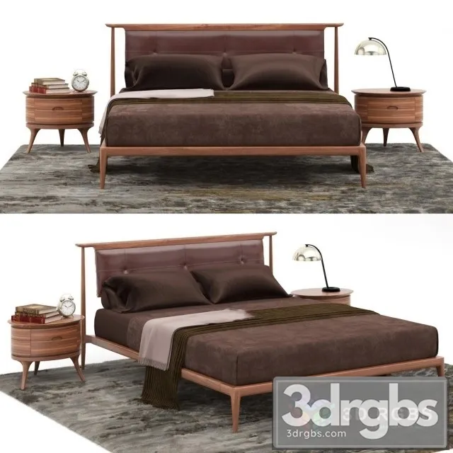 Ceccotti Demasiado Bed 3D Model Download