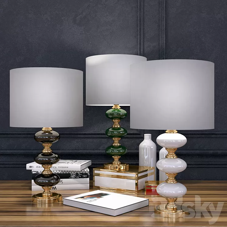 "CECILE LAMP" Pottery Barn 3D Model