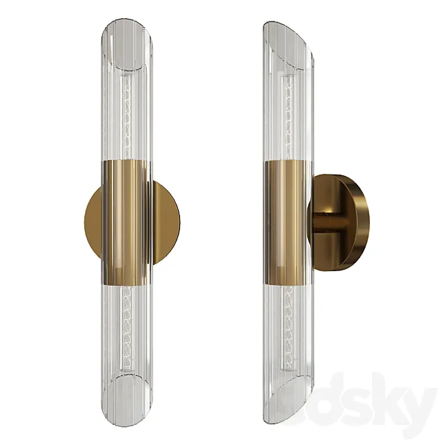 Cecily wall sconce 3D Model Cecily wall sconce 3D Model