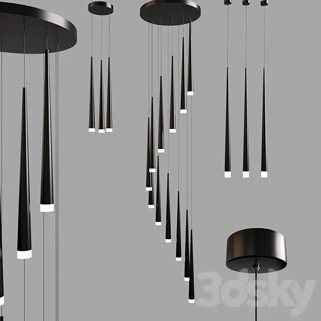 Ceiling chandelier 026 3D Model Ceiling chandelier 026 3D Model