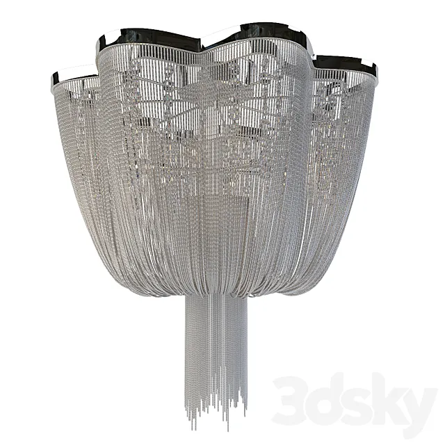 Ceiling Chandelier – Chainomatic 1088-6U from Favorite factory 3DModel
