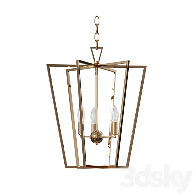 Ceiling chandelier “Franz” 3D Model