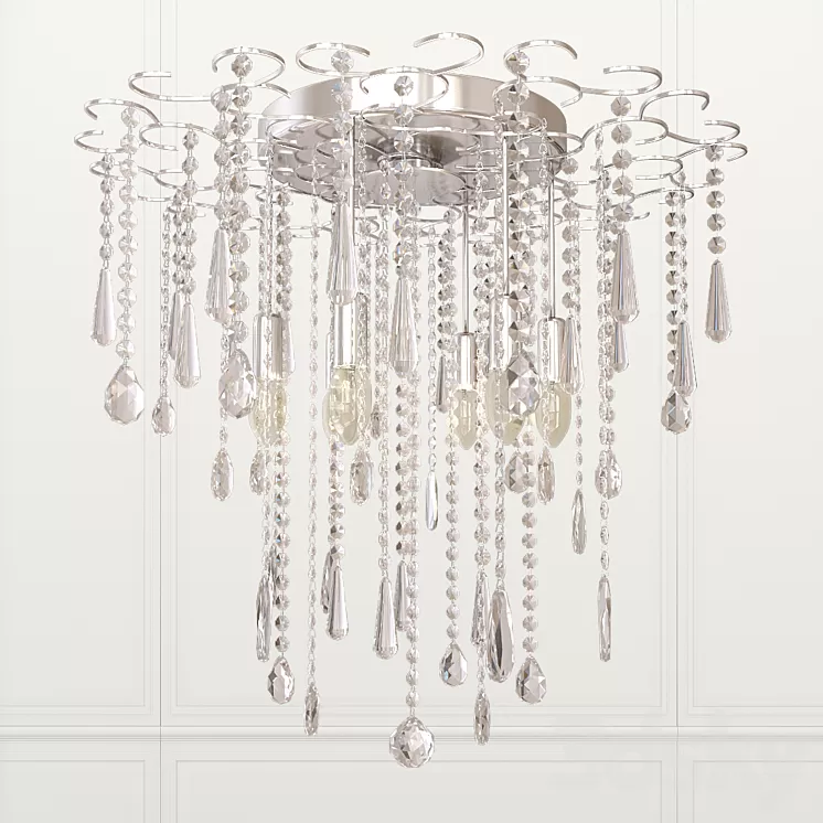 Ceiling chandelier – Skyfall 3D Model Ceiling chandelier – Skyfall 3D Model